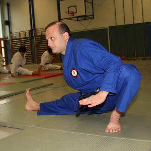 Aufwärmen mit Sensei Erdogan Sen